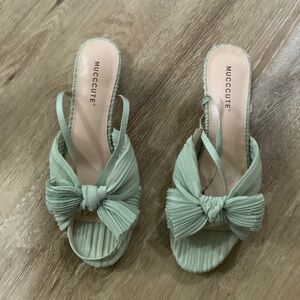 Women's Muccute Mint Green Sandals